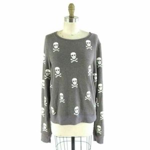 Wildfox Skull & Crossbones Sweatshirt
